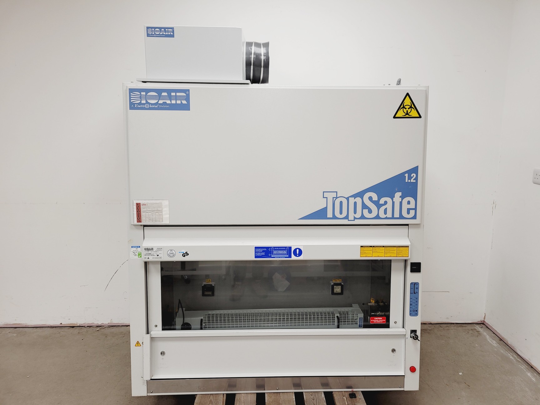 Image of Bioair TopSafe 1.2 Class II 2 Biological Safety Cabinet Lab