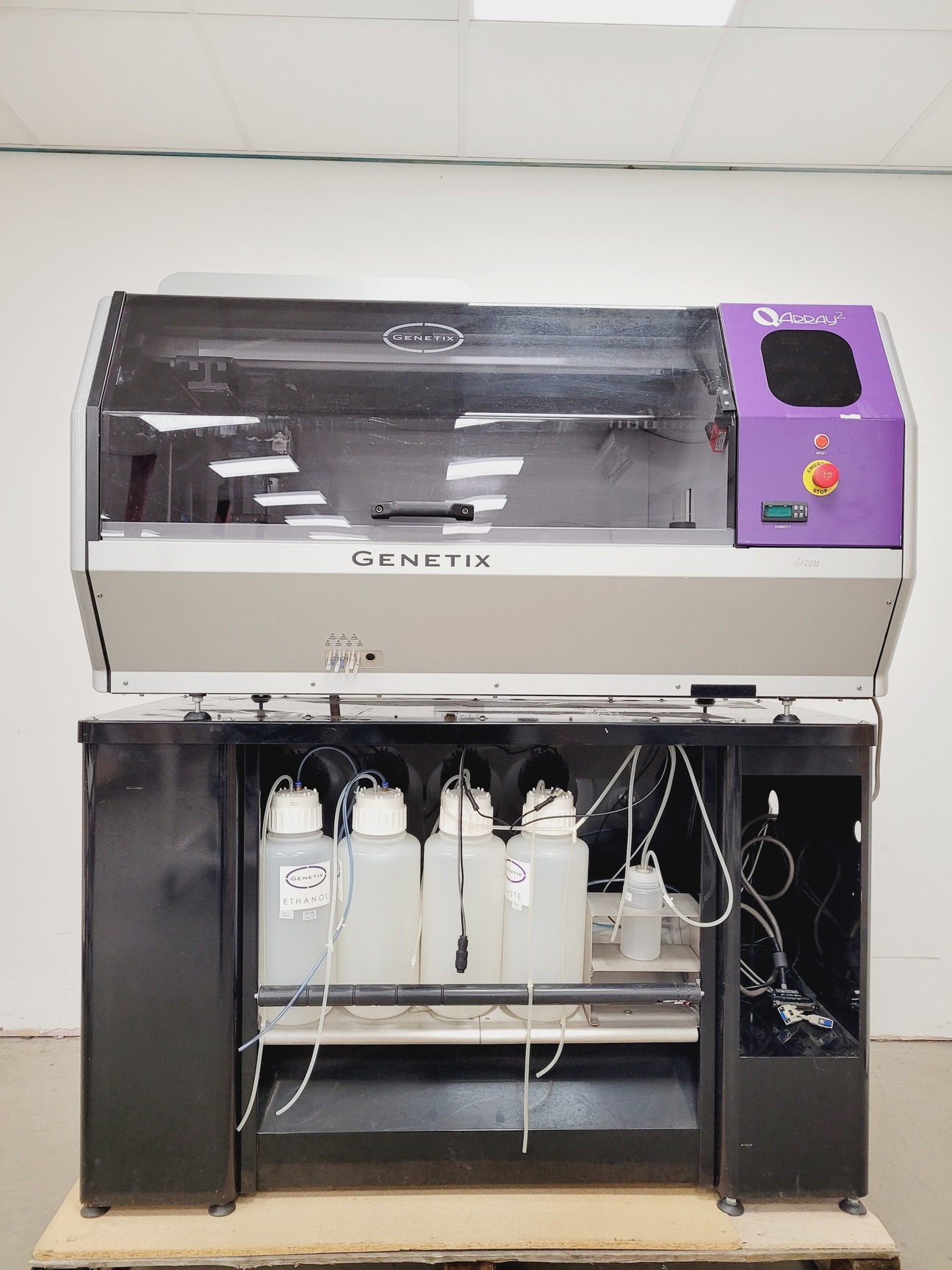 Image of Genetix QArray 2 Microarray Printer Plant Cloning Unit Lab (No Control Unit)