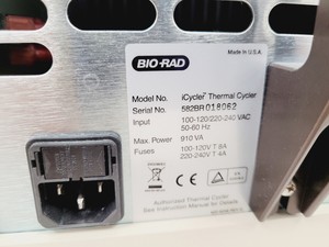 Thumbnail image of Bio-Rad MyIQ Single Colour Real-Time PCR Detection System iCycler & SoftwareLab