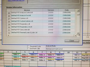 Thumbnail image of Bio-Rad MyIQ Single Colour Real-Time PCR Detection System iCycler & SoftwareLab