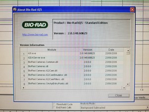 Thumbnail image of Bio-Rad MyIQ Single Colour Real-Time PCR Detection System iCycler & SoftwareLab