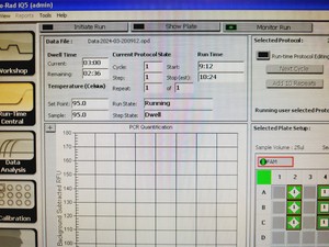 Thumbnail image of Bio-Rad MyIQ Single Colour Real-Time PCR Detection System iCycler & SoftwareLab