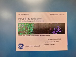 Thumbnail image of GE Healthcare IN Cell Analyzer 2000 Imaging System  Product no. 52-851714-000