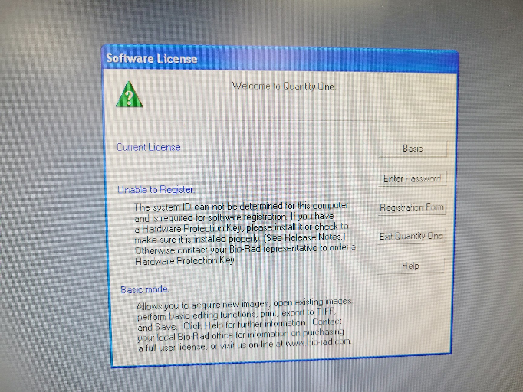Image of Bio-Rad Universal Hood II XRS Imaging System with PC, Software & Camera Lab