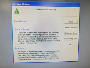 Thumbnail image of Bio-Rad Universal Hood II XRS Imaging System with PC, Software & Camera Lab
