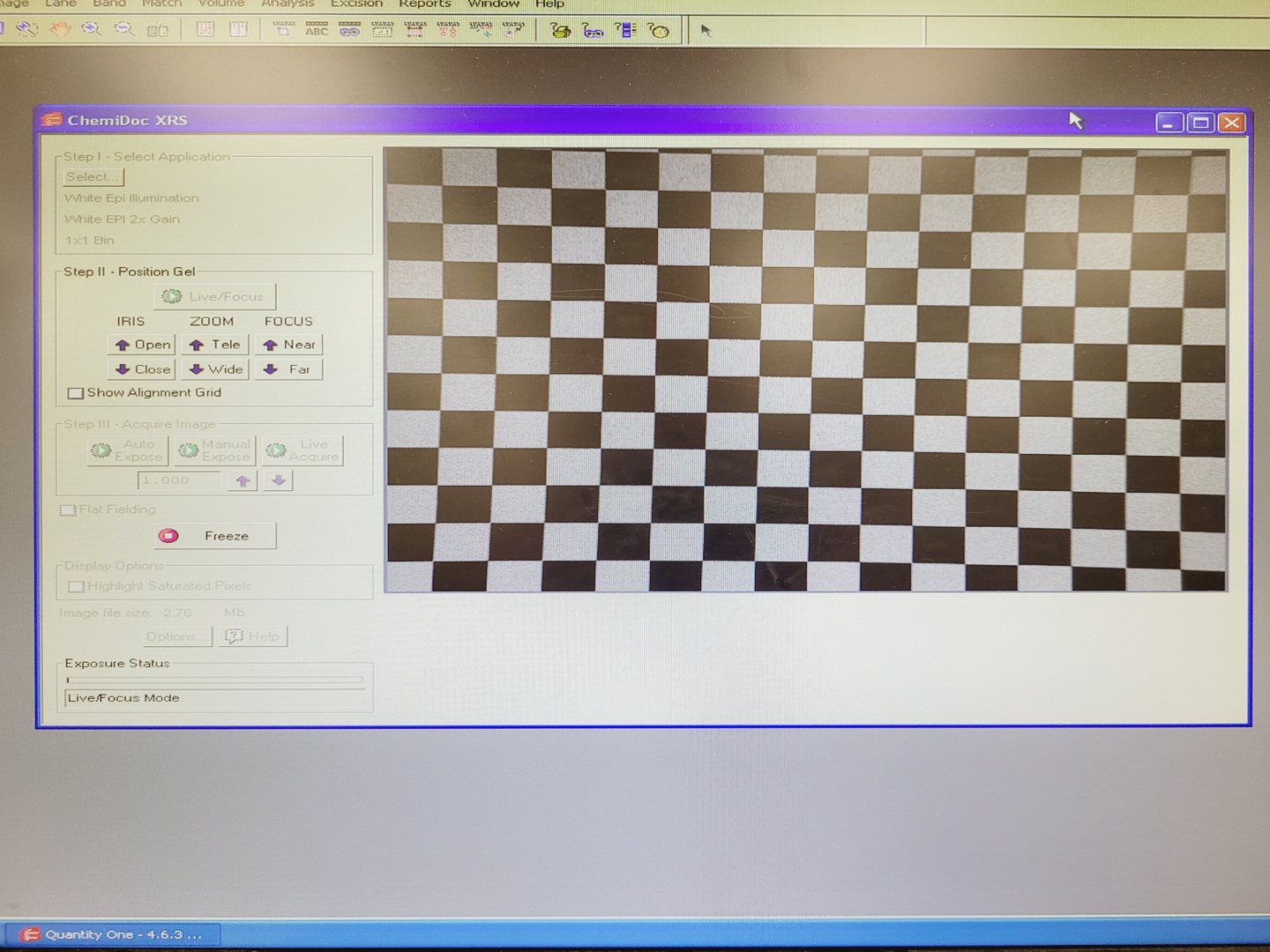 Image of Bio-Rad Universal Hood II XRS Imaging System with PC, Software & Camera Lab