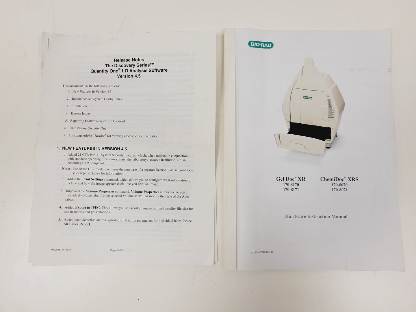 Image of Bio-Rad Universal Hood II XRS Imaging System with PC, Software & Camera Lab