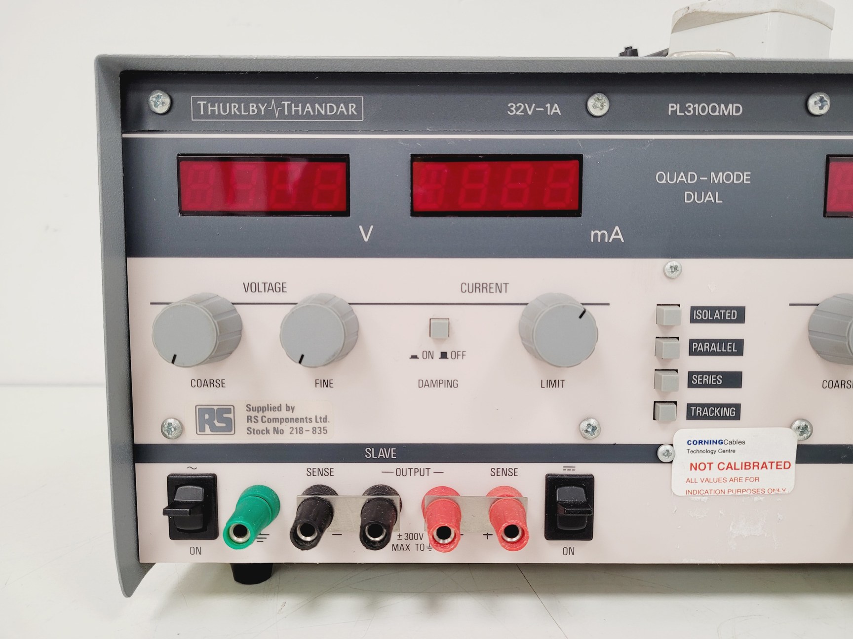 Image of Thurlby Thandar Model PL310QMD Dual Bench Power Supply Lab