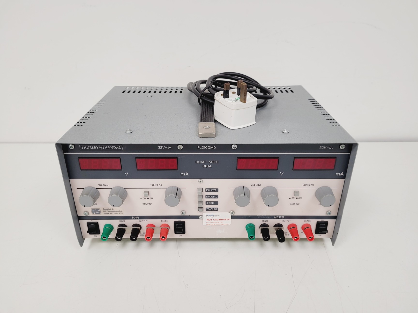 Image of Thurlby Thandar Model PL310QMD Dual Bench Power Supply Lab