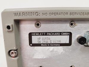 Thumbnail image of Hewlett Packard Lightwave Multimeter Model 8153A Lab