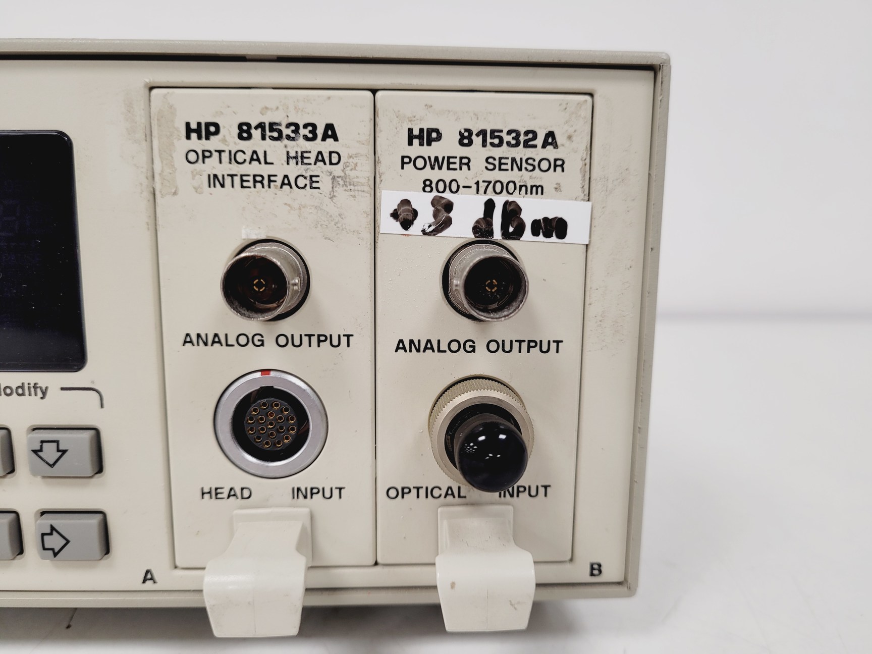 Image of Hewlett Packard Lightwave Multimeter Model 8153A Lab