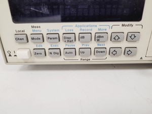 Thumbnail image of Hewlett Packard Lightwave Multimeter Model 8153A Lab