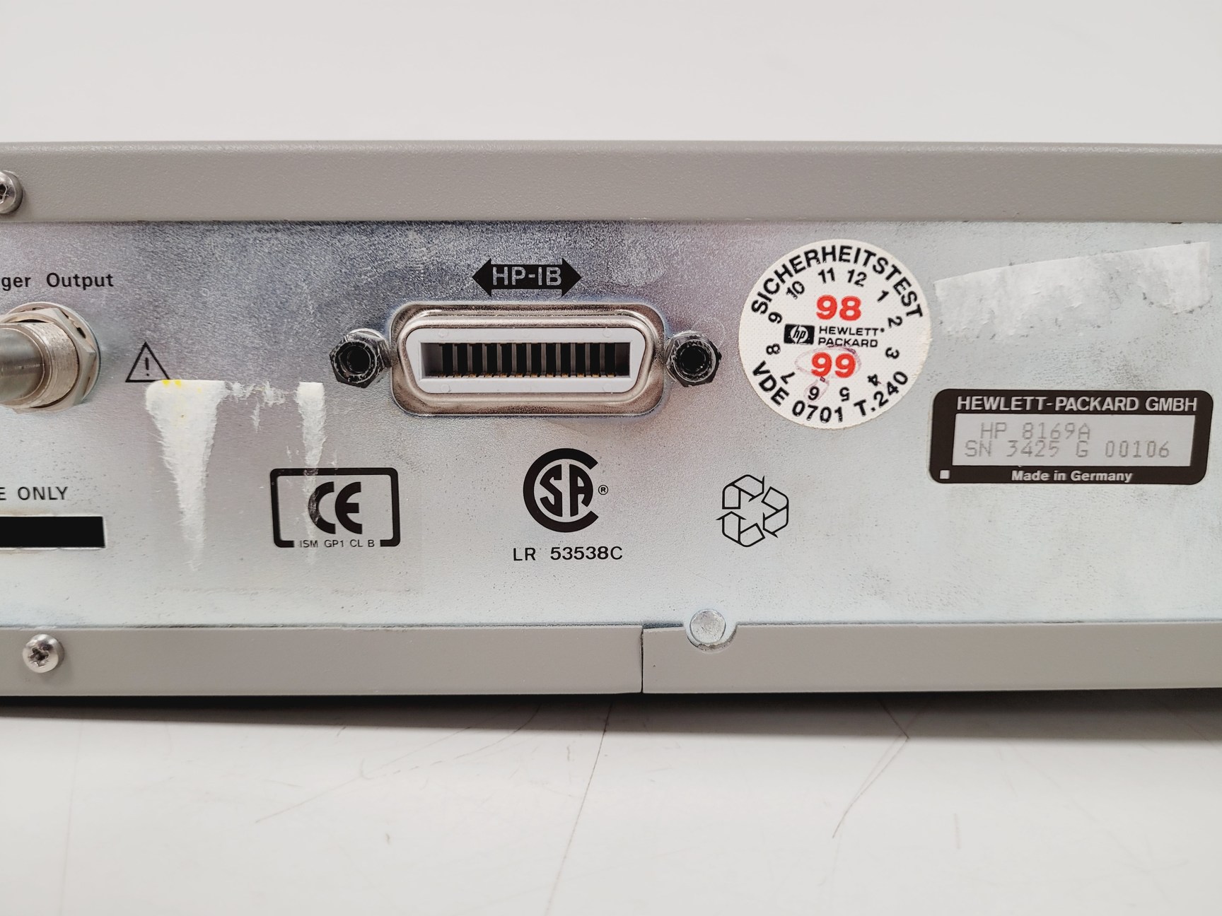 Image of Hewlett Packard Polarization Controller Model 8169A Lab