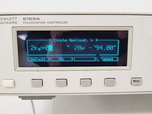 Thumbnail image of Hewlett Packard Polarization Controller Model 8169A Lab