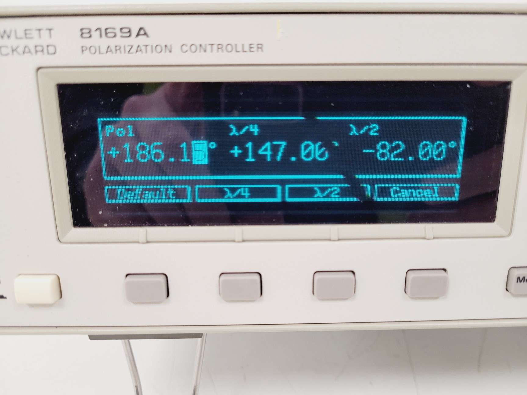Image of Hewlett Packard Polarization Controller Model 8169A Lab