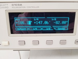 Thumbnail image of Hewlett Packard Polarization Controller Model 8169A Lab