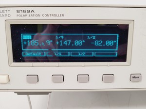 Thumbnail image of Hewlett Packard Polarization Controller Model 8169A Lab