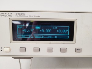 Thumbnail image of Hewlett Packard Polarization Controller Model 8169A Lab