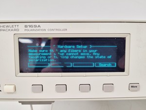 Thumbnail image of Hewlett Packard Polarization Controller Model 8169A Lab