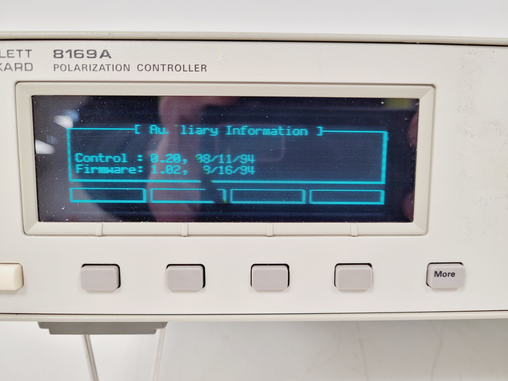Image of Hewlett Packard Polarization Controller Model 8169A Lab