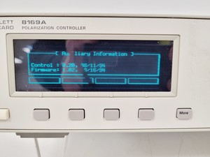 Thumbnail image of Hewlett Packard Polarization Controller Model 8169A Lab