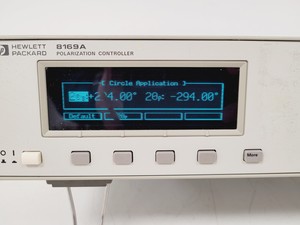 Thumbnail image of Hewlett Packard Polarization Controller Model 8169A Lab