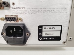 Thumbnail image of JDS Uniphase Optical Grating Filter Model TB9  Part No. TB9166+FA1