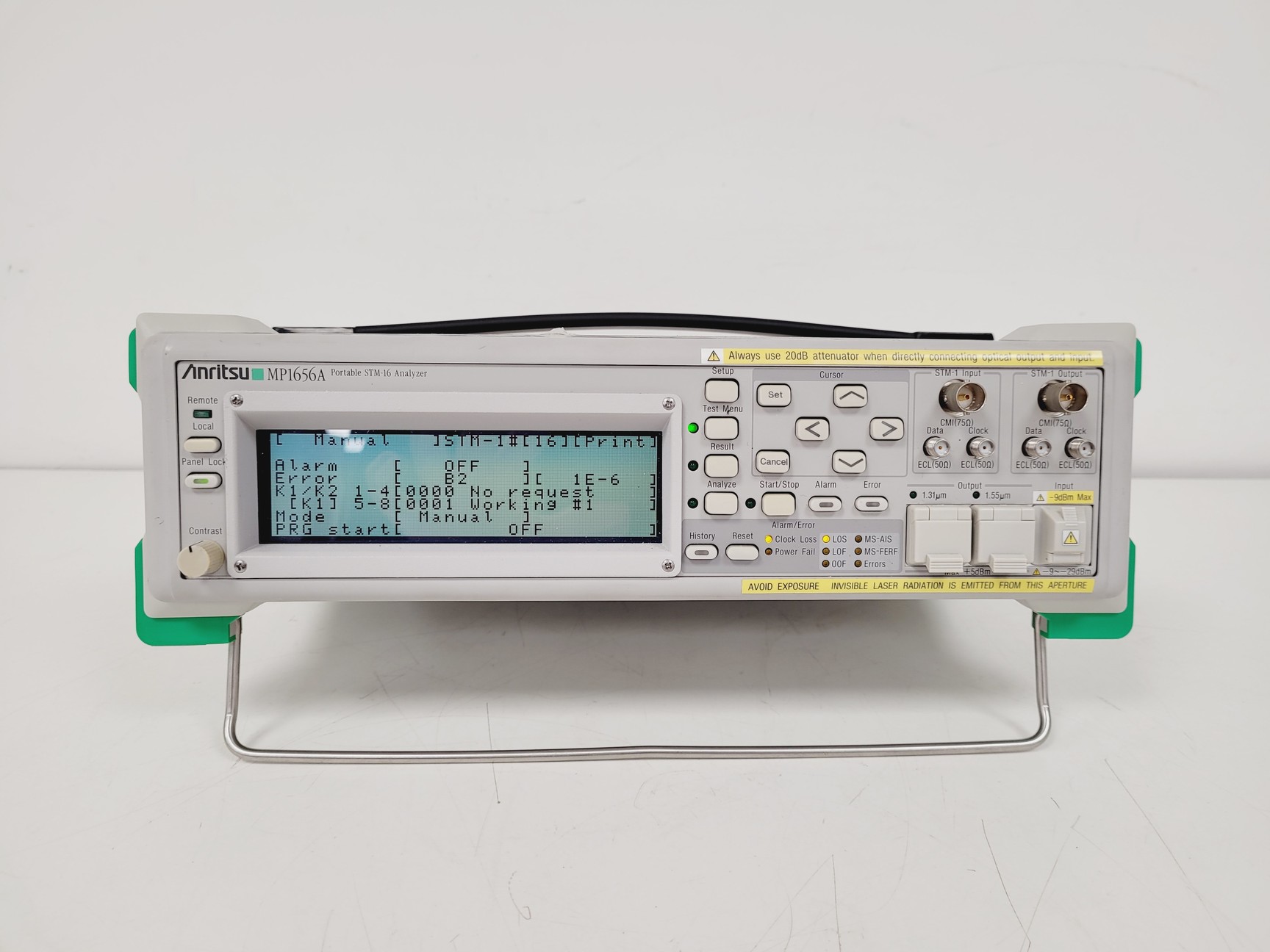 Image of Anrtisu Portable STM-16 Analyzer Model MP1656A Lab