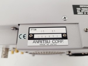 Thumbnail image of Anrtisu Portable STM-16 Analyzer Model MP1656A Lab