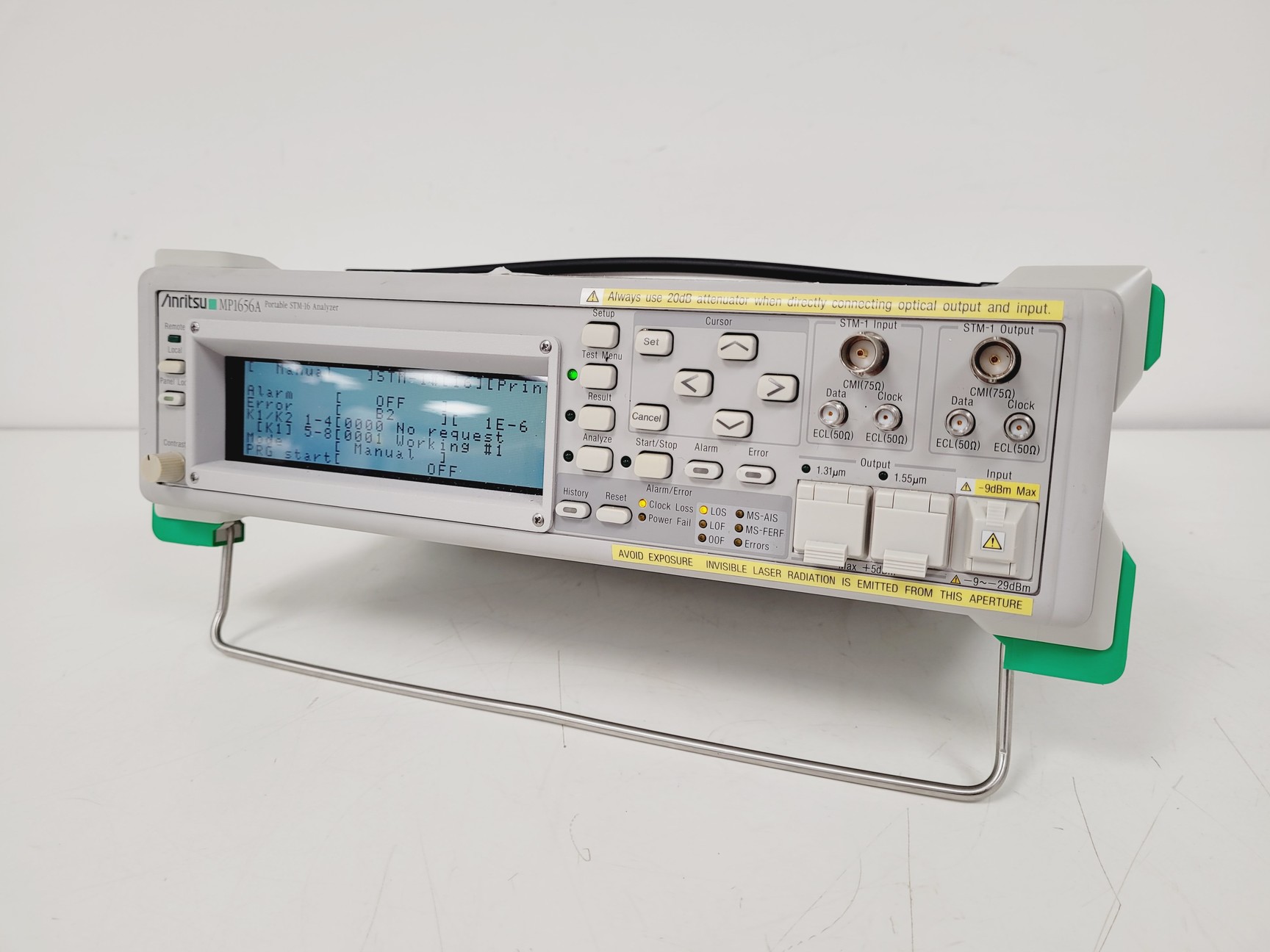 Image of Anrtisu Portable STM-16 Analyzer Model MP1656A Lab