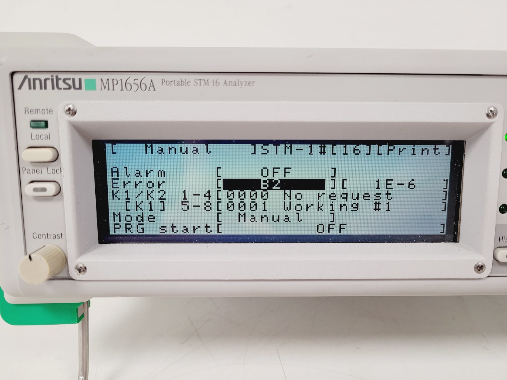 Image of Anrtisu Portable STM-16 Analyzer Model MP1656A Lab