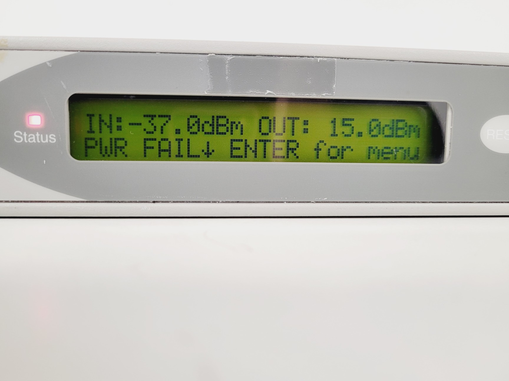 Image of Nortel Erbium Doped Fiber Amplifier with Key Lab