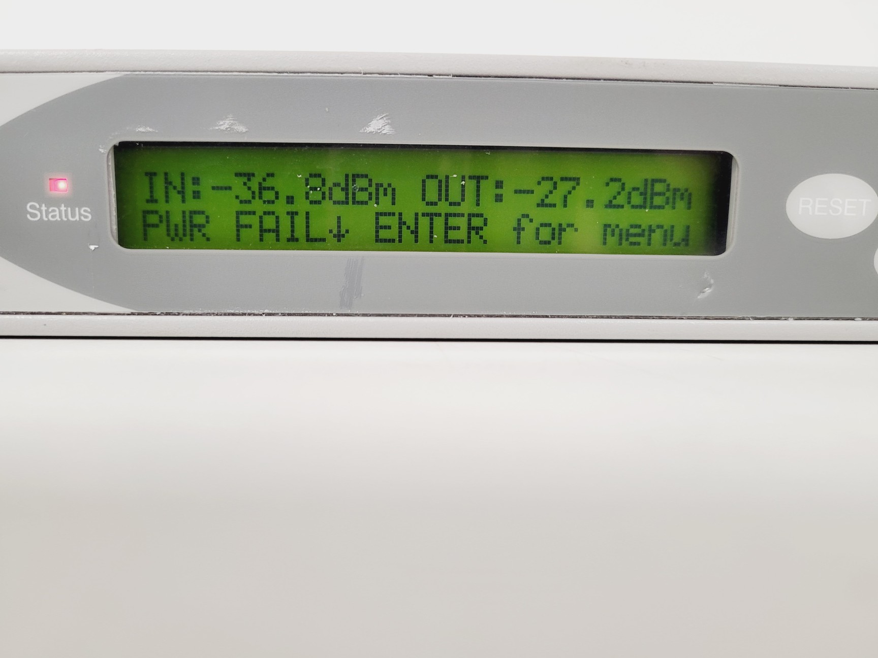 Image of Nortel Erbium Doped Fiber Amplifier with Key Model FA17UFAC-119C28 Lab