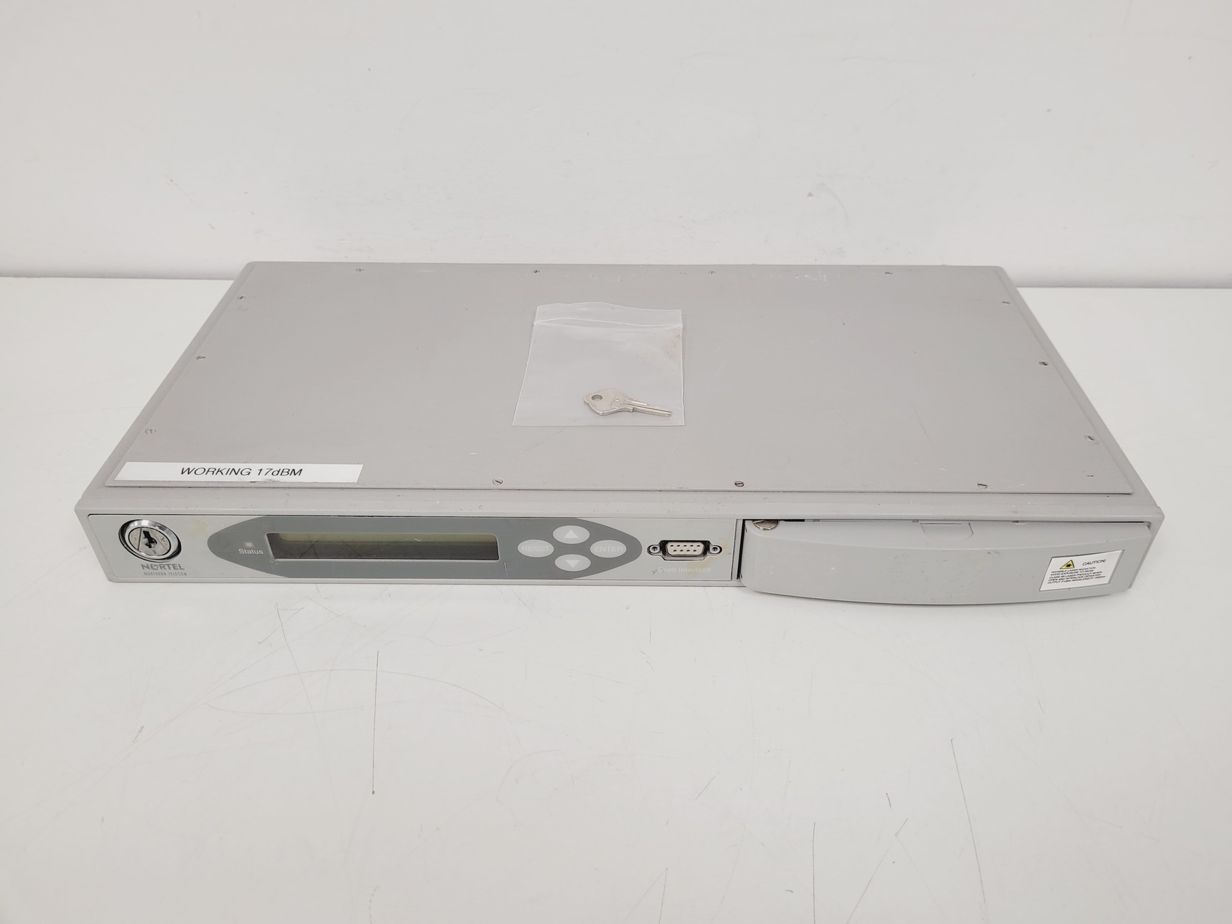 Image of Nortel Erbium Doped Fiber Amplifier Model FA17UFAC-119C45 Lab