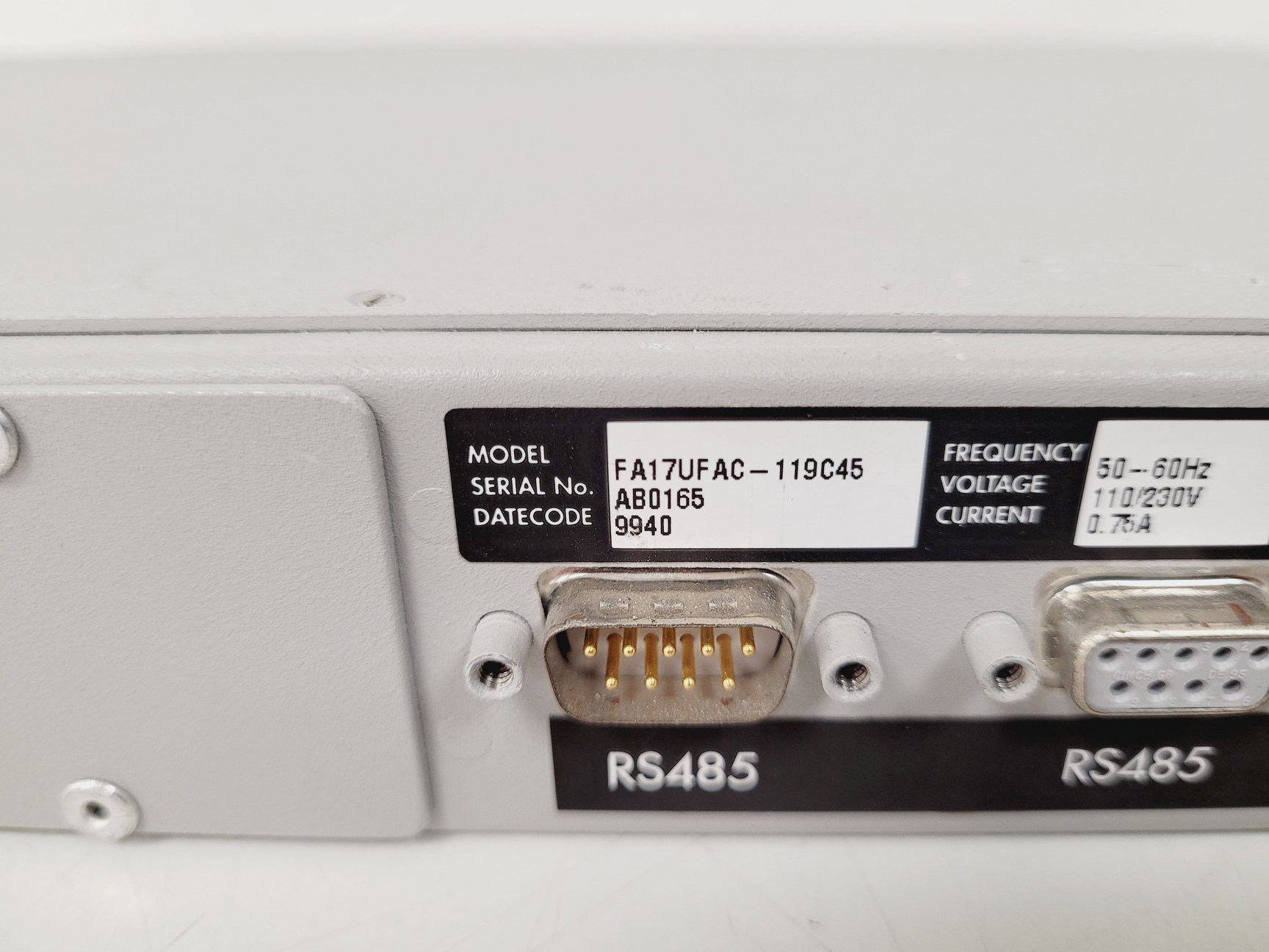 Image of Nortel Erbium Doped Fiber Amplifier Model FA17UFAC-119C45 Lab