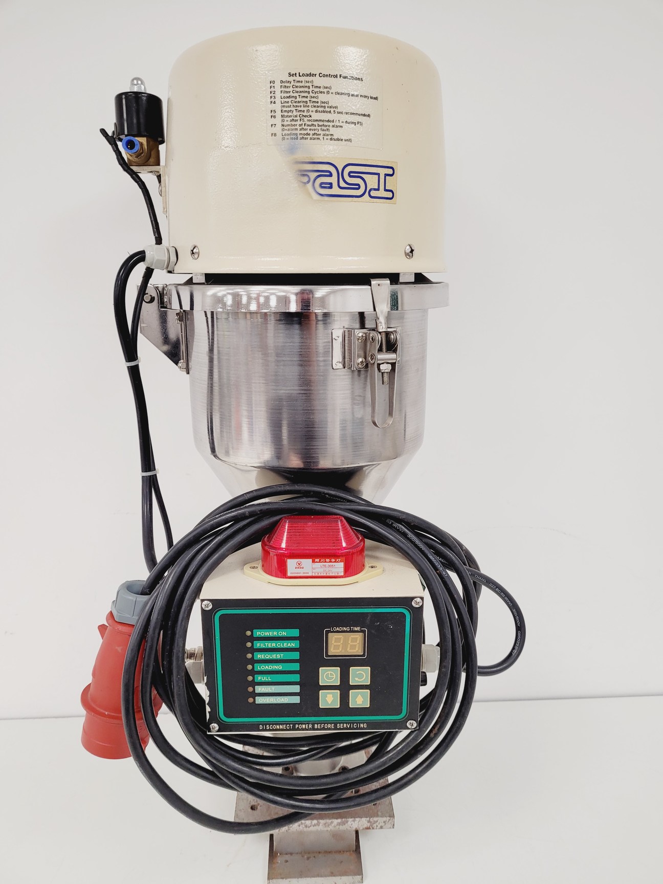 Image of FASI Single Hopper Loader Vacuum Model. EV6-40-FC Lab