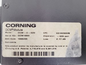 Thumbnail image of Corning Fiber DCM Module    Model DCM-C-020 Lab