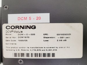 Thumbnail image of Corning Fiber DCM Module DCM-C-020 Lab