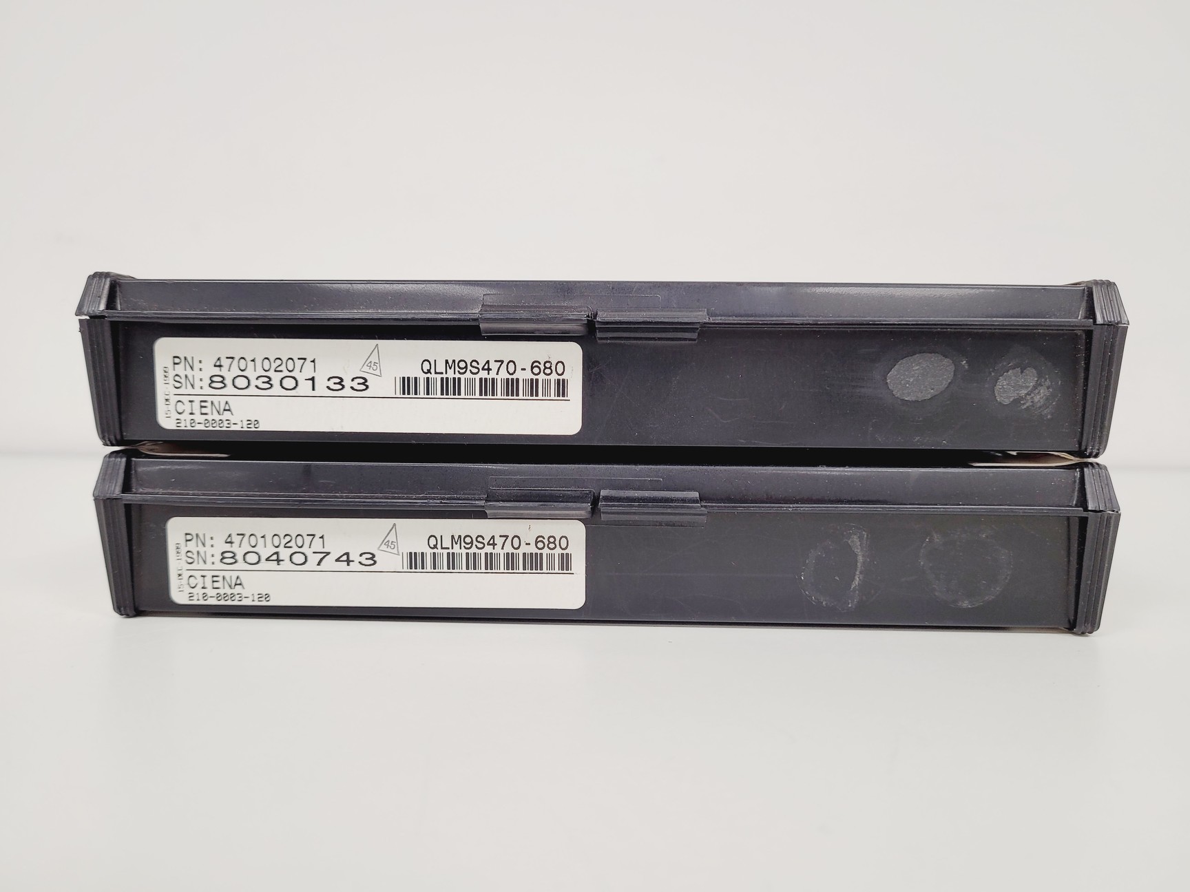 Image of 2 x Lasertron Pump Lasers for Optical Amplifier Applications PN 470102071 Lab