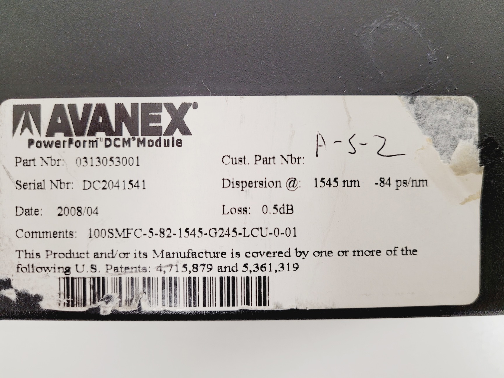 Image of Avenex Powerform DCM Module    Part Nbr. 0313053001