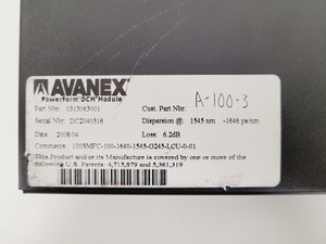 Thumbnail image of Avenex Powerform DCM Fiber Module Part Number. 0313063001 Lab