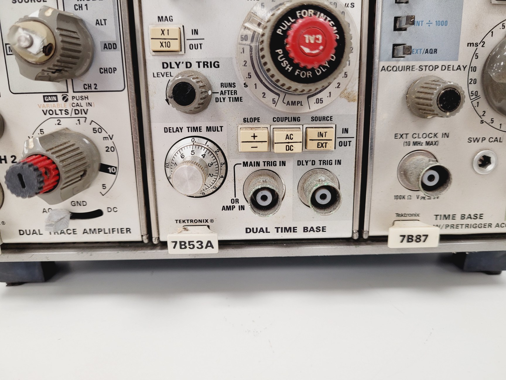 Image of Tektronix Large Screen Vertical Oscilloscope Model 7603 Lab