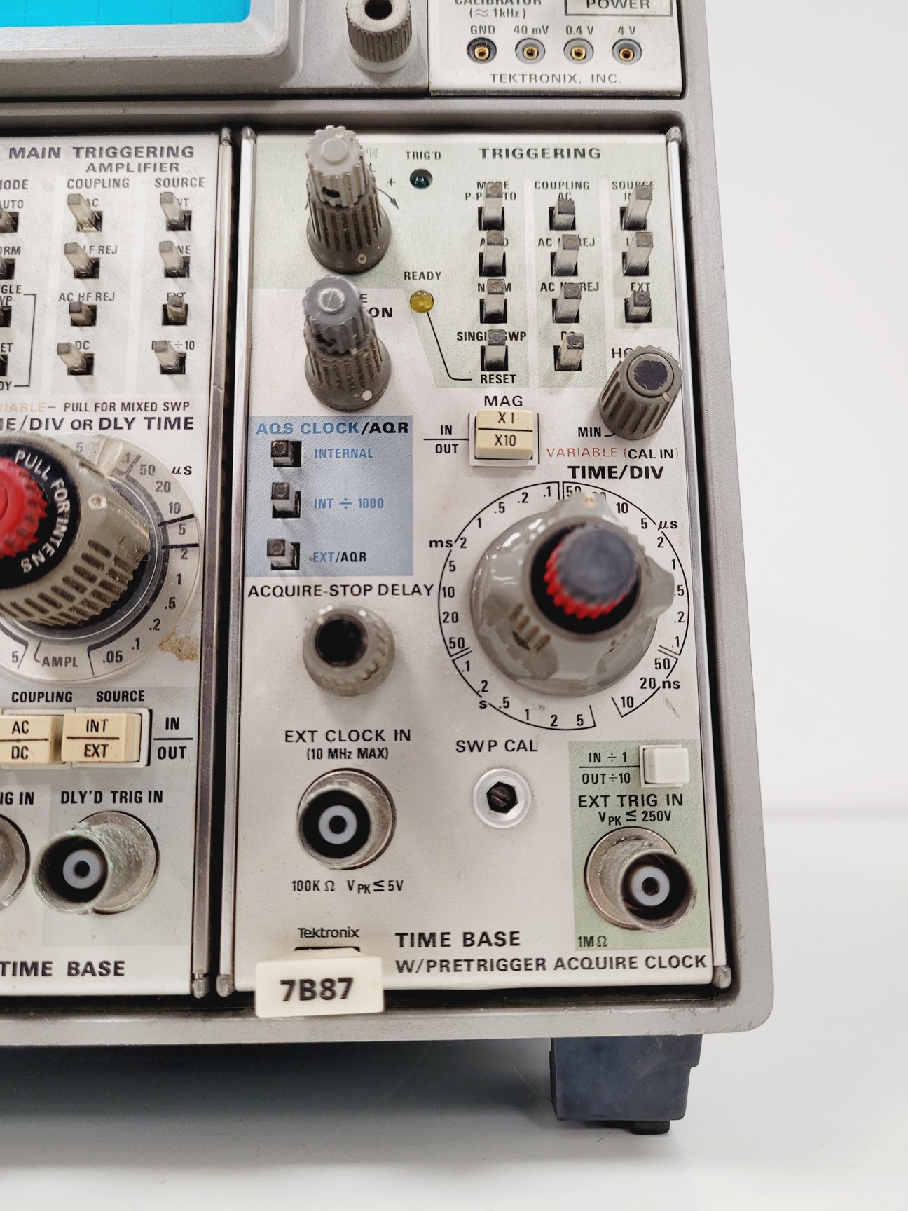 Image of Tektronix Large Screen Vertical Oscilloscope Model 7603 Lab