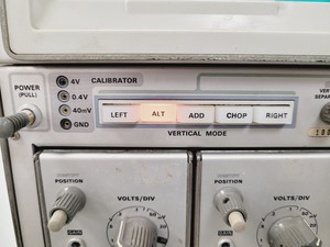 Thumbnail image of Tectronix Acquisition Oscilloscope Unit  Model 7704 A Lab