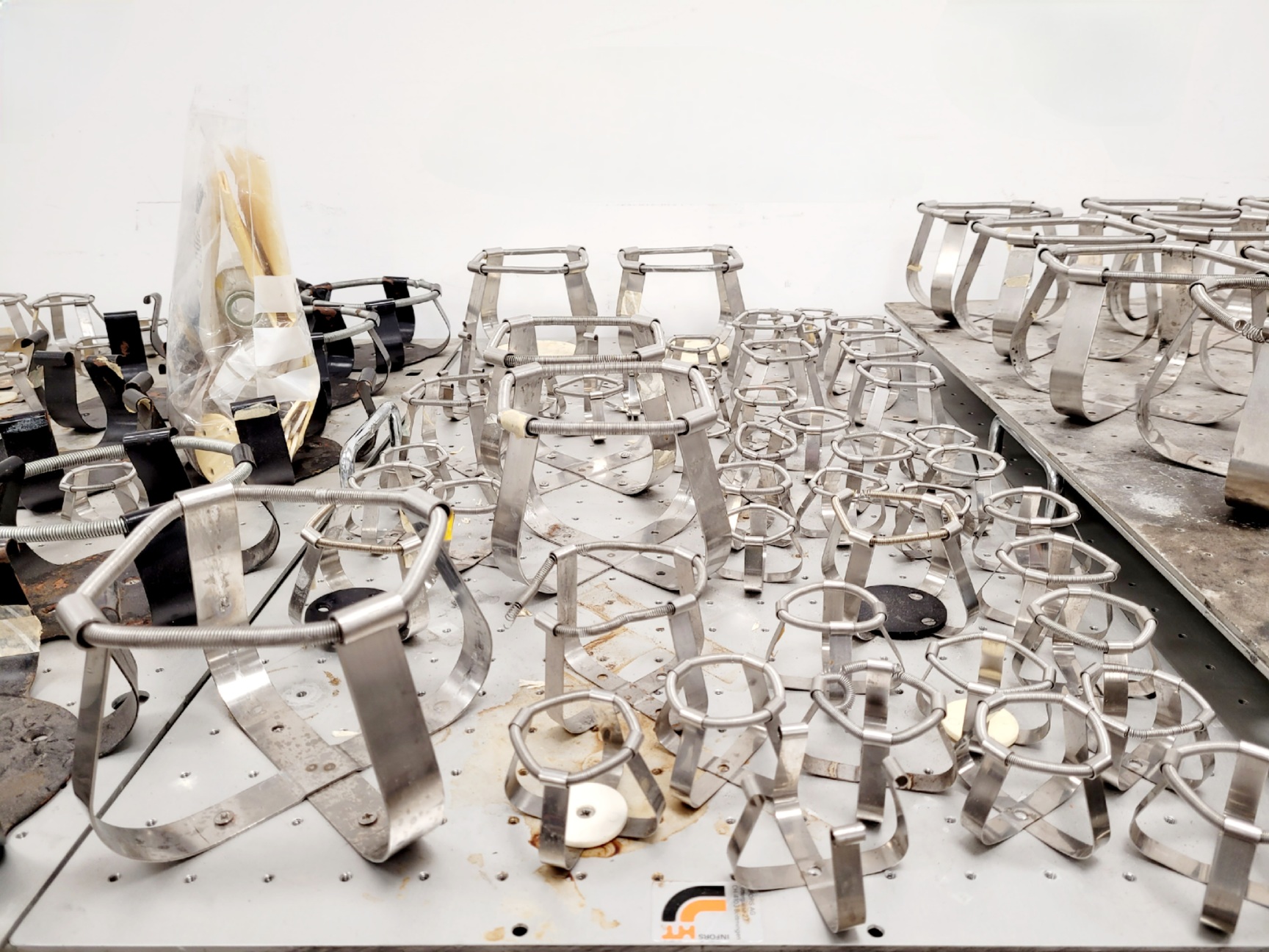 Image of 6 x Infors Fixed-configuration Platform Shaker Plates with Accessories