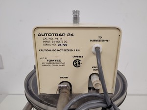 Thumbnail image of Tomtec Cell Harvester 96 System - Mach 3 with Autotrap 24 & GAST Pump Lab