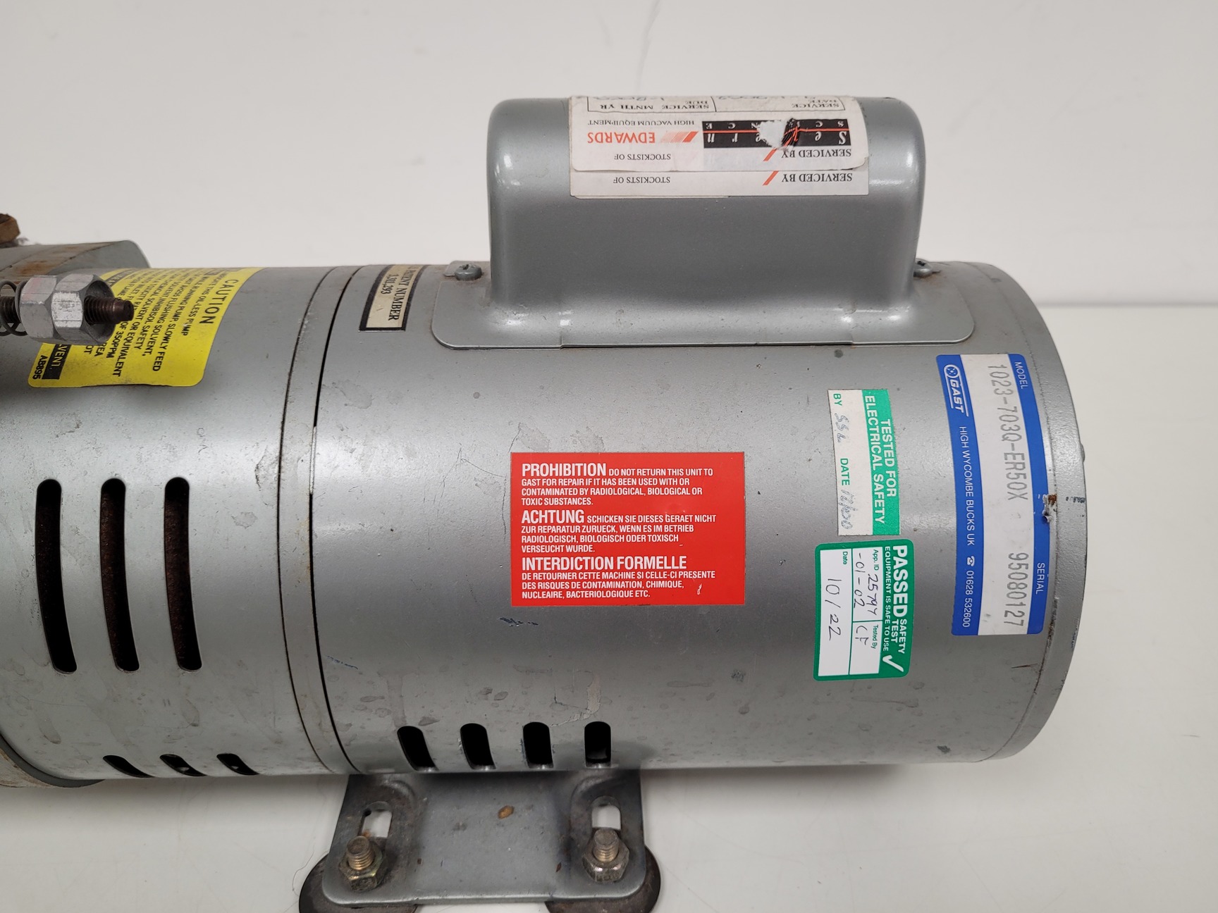 Image of Tomtec Cell Harvester 96 System - Mach 3 with Autotrap 24 & GAST Pump Lab