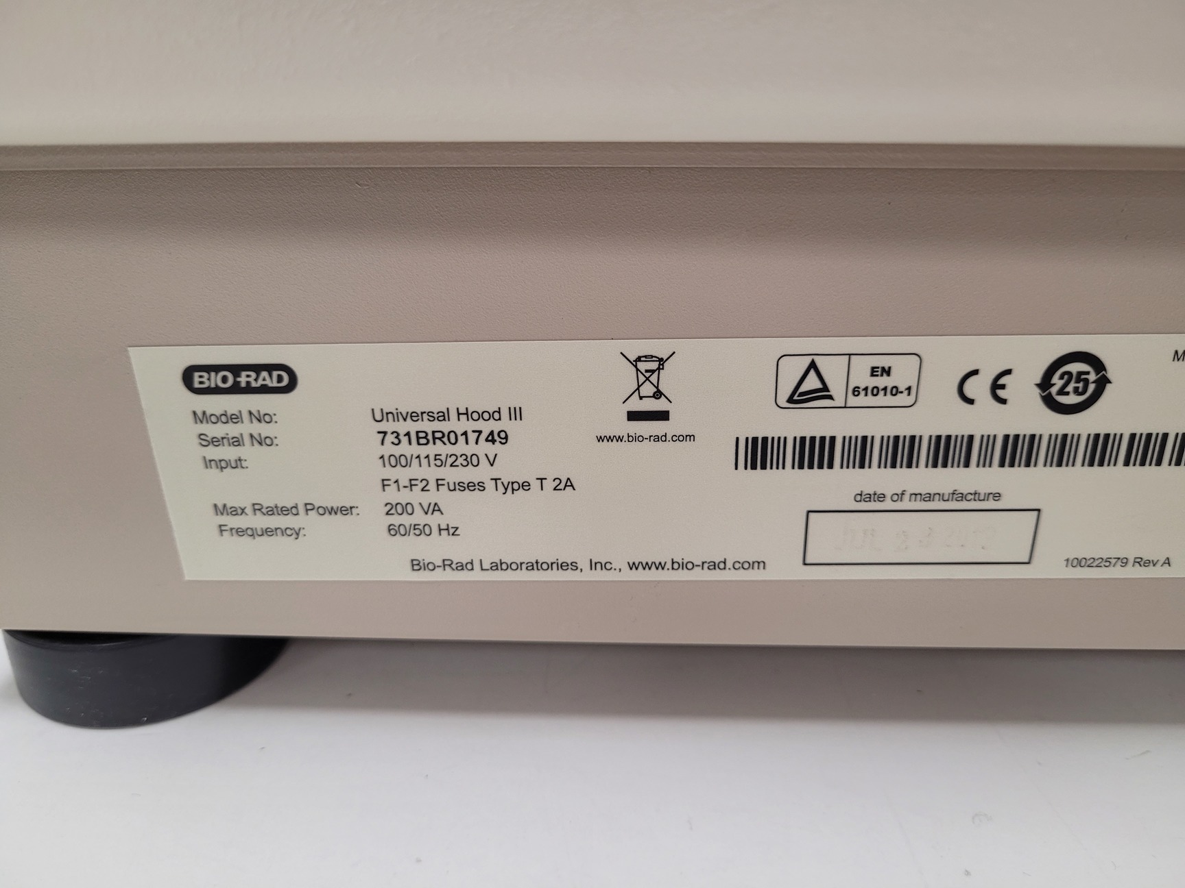 Image of Bio-Rad ChemiDoc MP Imaging System Universal Hood III Lab