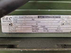 Thumbnail image of Staffa Motor Demonstration Rig
