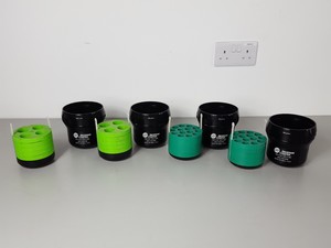 Thumbnail image of Beckman Coulter GH-3.8 Rotor & 4 x GH-3.8/GH-3.8A 3750 RPM Centrifuge Buckets 